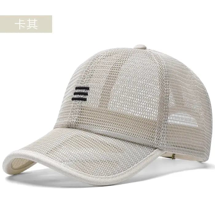 Casquette de baseball grande taille en maille intégrale pour l'été