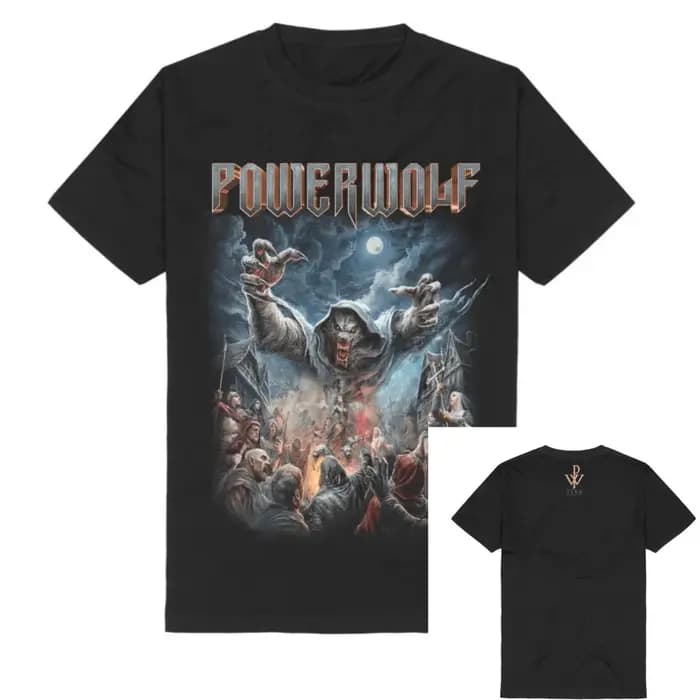 T-Shirt Warrior Powerwolf pour hommes et femmes