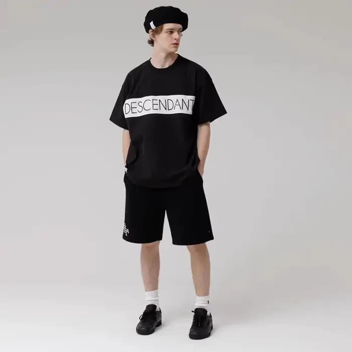 2025 DESCENDANT DCDT T-shirt à manches courtes homme décontracté ample épissage haut TX1386