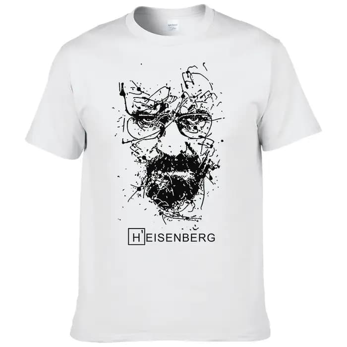 2024 nouvelle mode Breaking Bad T-shirts hommes Heisenberg Camisetas Hombre hommes Cool t-shirt haut