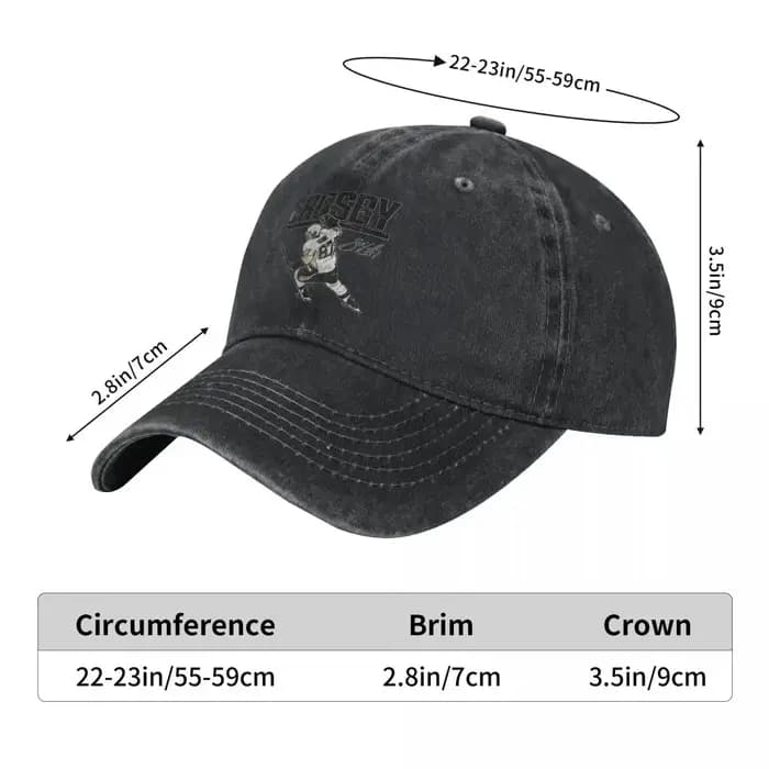 Casquette de baseball délavée pour hommes