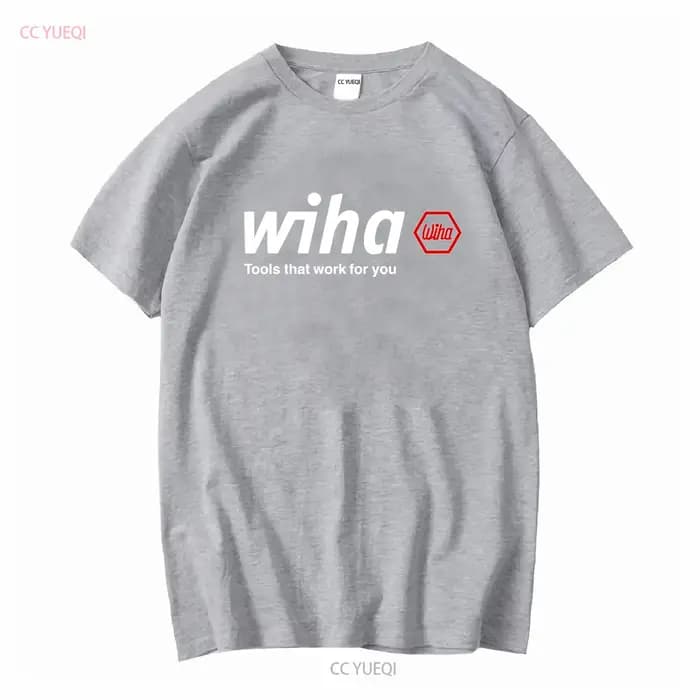 Wiha Tools Logo t-shirt Sz S 4XL américain drôle USA vintage lavé mode élégant haut respirant pour un usage quotidien graphique