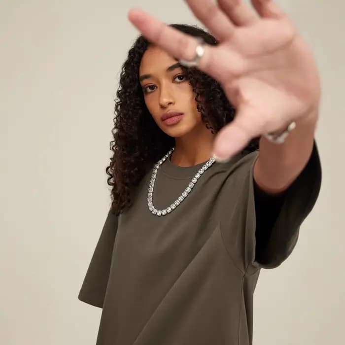 T-shirt pour homme à col rond et manches courtes