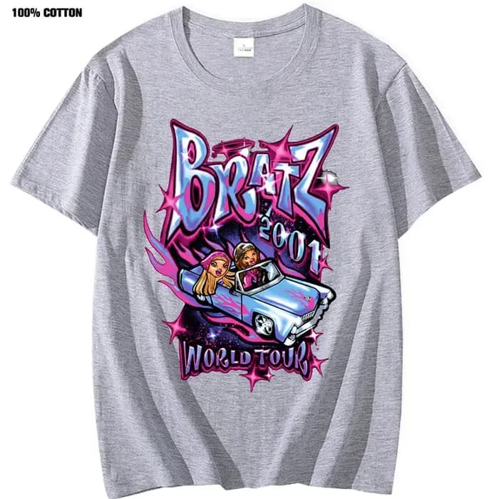 Bratz-T-shirt manches courtes pour femme