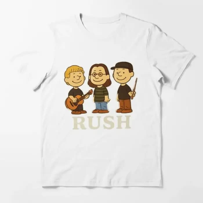 Rush x Peanuts – chemise unisexe 100% coton, style mignon, Y2k, été, nouveau t-shirt à manches court