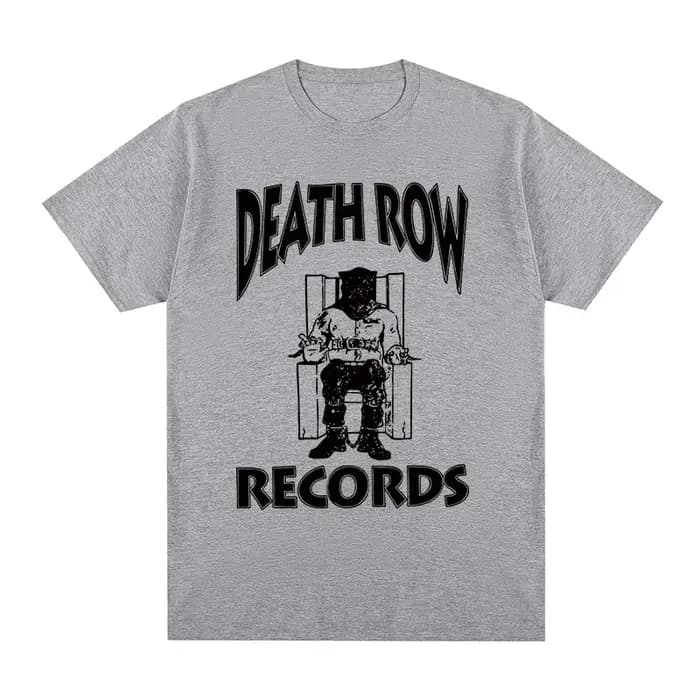 NucleoDeath Records Tupac 2pac Dre R.biosP-T-shirt d'été en coton pour hommes, nouvelle volatilité,