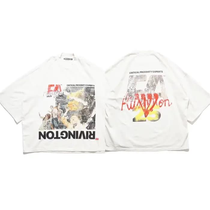 Surdimensionné RRR 123 hommes Nature CVA T-shirt hommes femmes été Style lavé hauts T-shirt RRR123 T