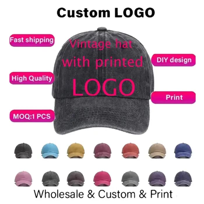 Casquette de baseball personnalisée