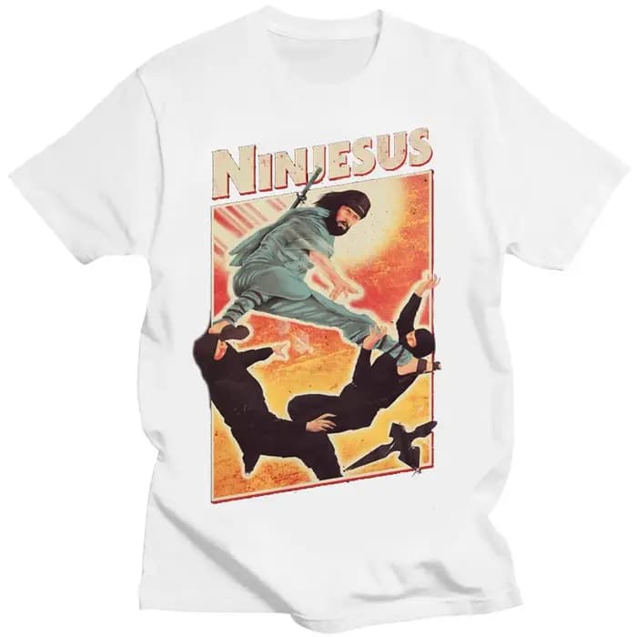 T-shirt graphique drôle de l'équipe de Jésus pour hommes et femmes