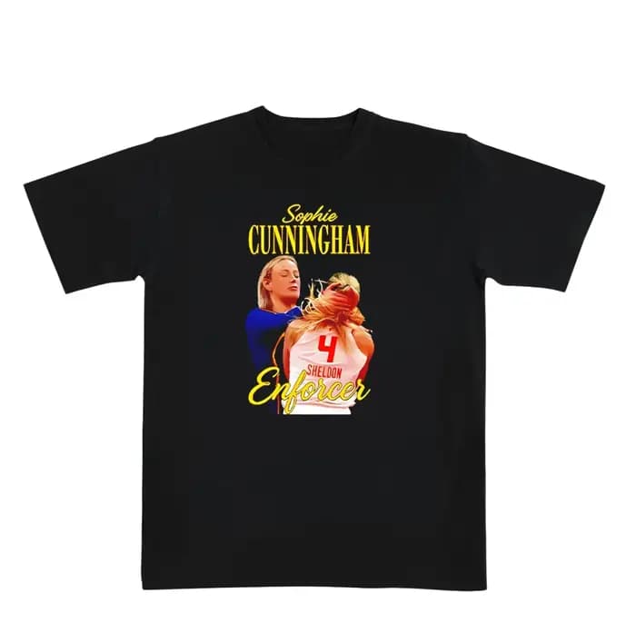 T-shirt imprimé Sophie Cunningham The Enforcer Sheldon meme