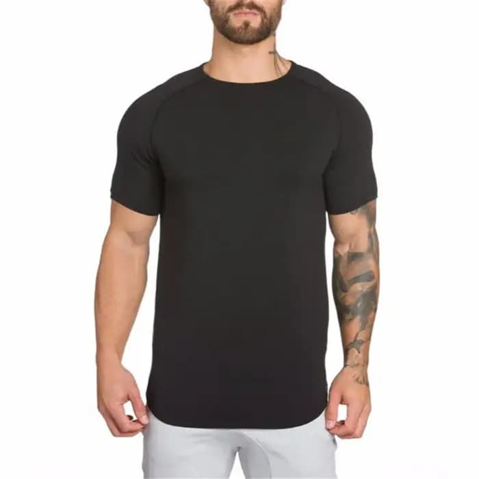 T-shirt à manches courtes et col en V pour homme