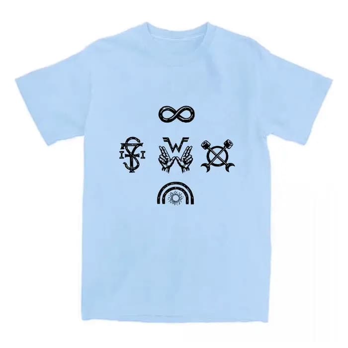 Weezer Shine Again – T-shirt unisexe en coton à manches courtes