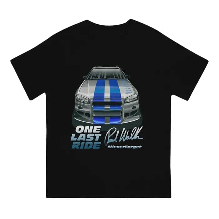 T-shirt Fast & Furious Movie Skyline GTR R34 pour homme