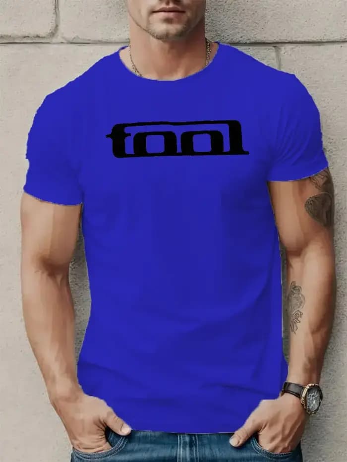 Outil imprimé T-Shirt hommes coton