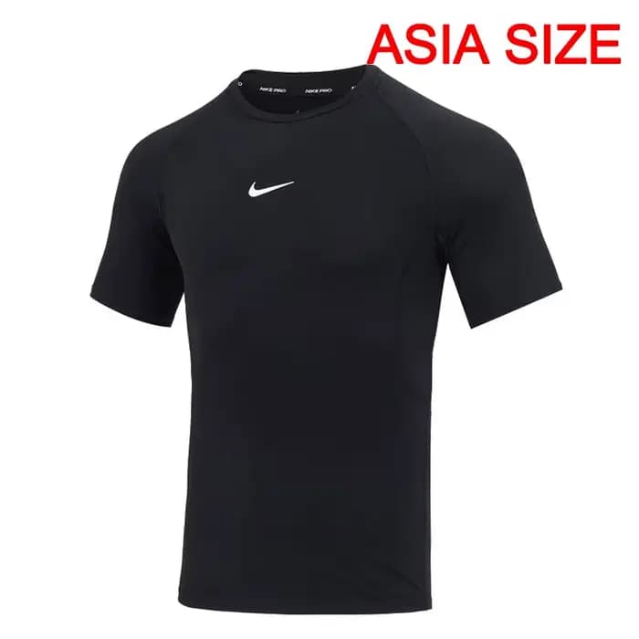 NIKE-T-shirt manches courtes homme, original, M distillé DF TIGHT TOP SS, Sportedly