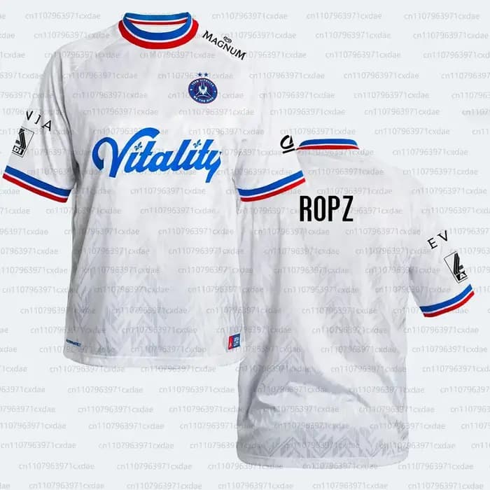 Deux étoiles vitalité équipe 2025 26 CS2 EPL maillots ZywOo Fans mode Streetwear uniforme Esports Club impression 3D