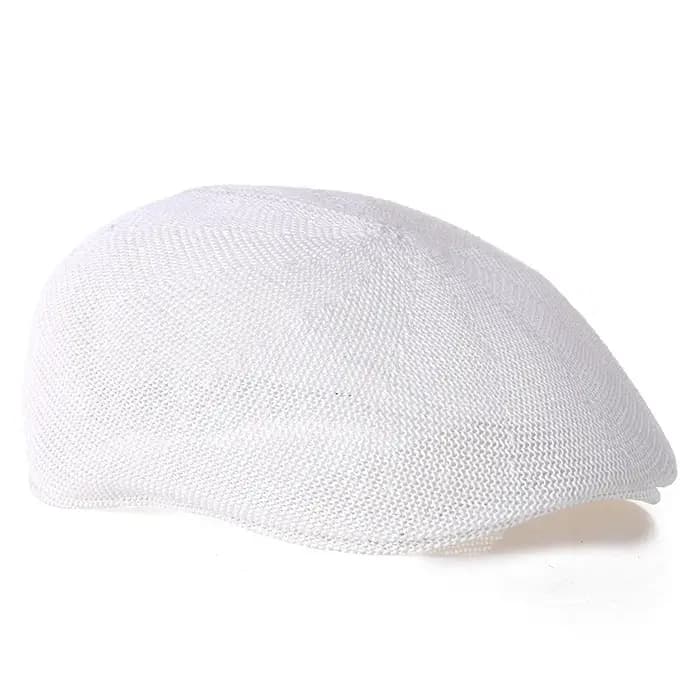 Mode béret chapeau Casquette Casquette paille maille chapeaux pour hommes et femmes enfants visières