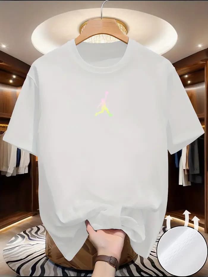 T-shirts tendance à manches courtes pour hommes et femmes