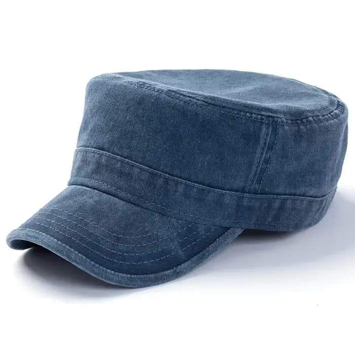 Casquette de cadet militaire pour hommes et femmes, casquette de Baseball de la marine de l'armée, casquette de soleil à dessus plat