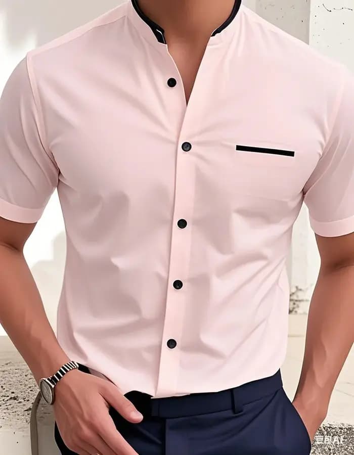Chemise Homme Neuf Couleurs Imprimée en 3D