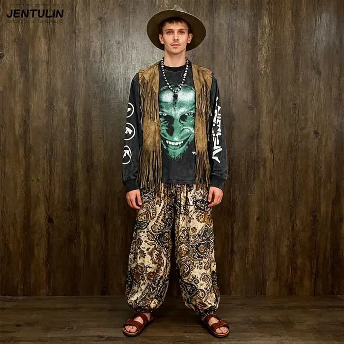 Hommes vêtements noir Aphex Twin Goth lavé vieux décontracté Vintage bande Punk Rock surdimensionné graphiques à