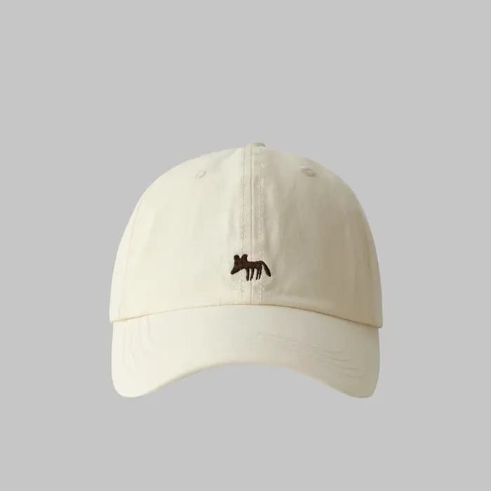 Nouvelle Casquette de Baseball Brodé Renard Mignon 2026 pour Femme