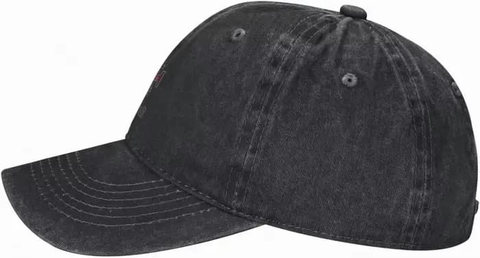 Casquette de baseball en denim Deus Vult Crusader Cross Jerusalem Knight Templar