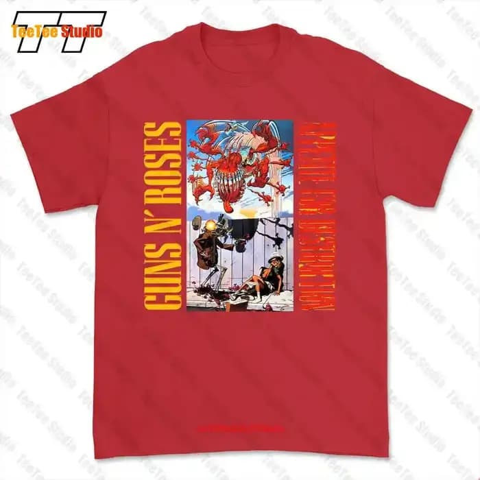 T-shirt Guns N trash Appetite For Destruction, T-shirt N5MD