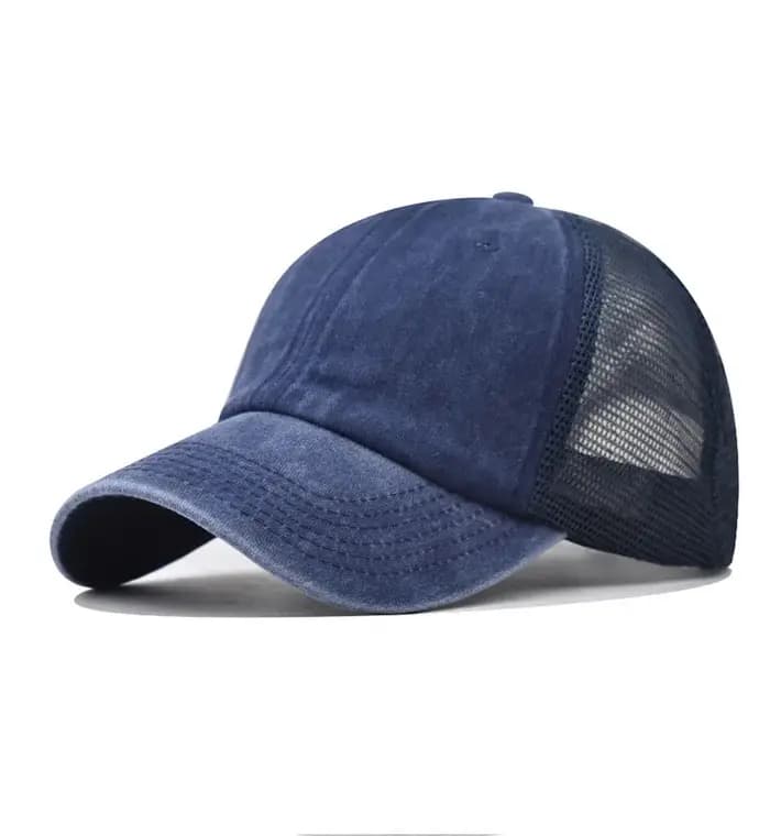Casquette de baseball en coton lavé avec logo personnalisé