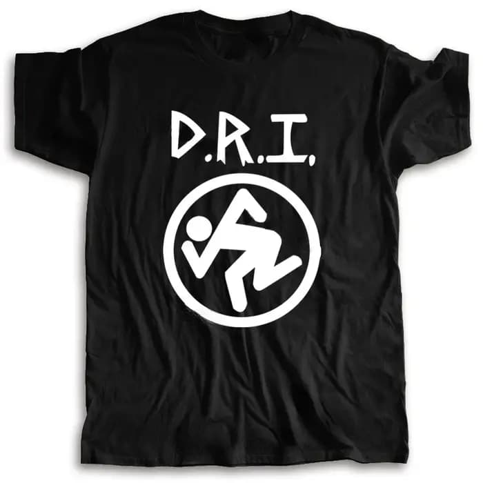Dirty Rotten Imbeciles D.R.I Thrash Metal manches courtes hommes t-shirt été femme T-shirts unisexe respirant graphique