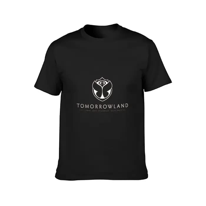 Tomorrowland-T-Shirt noir pour homme