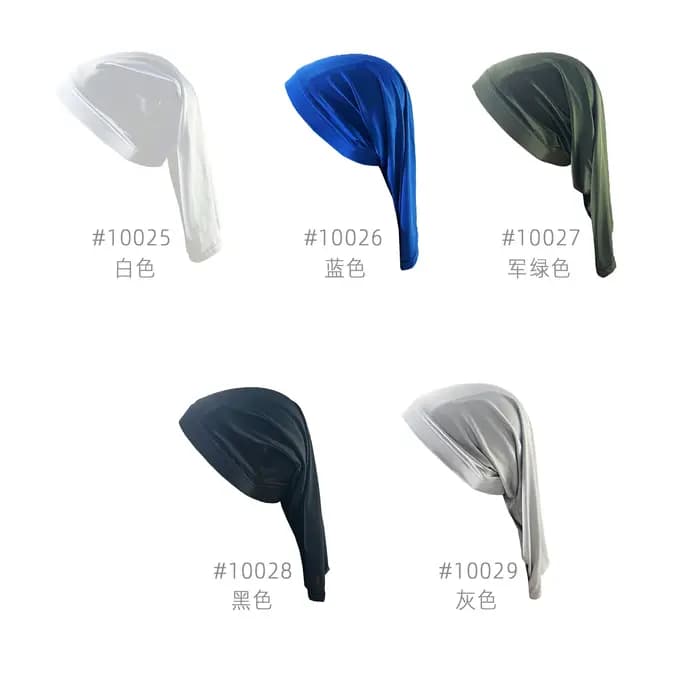 Loccap-Bonnet à longue queue en spandex