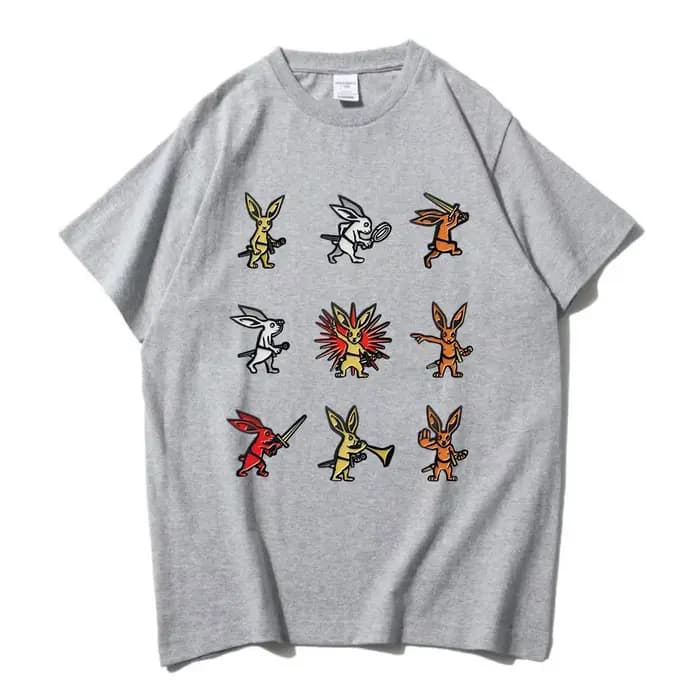 Game Kingdom Come: Deliverance Il lapin T-shirt unisexe Streetwear Hip Hop coton à manches courtes hommes/femmes t-shirts imprimer vêtements