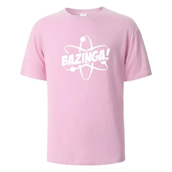T-shirt imprimé Bazinga pour hommes et femmes
