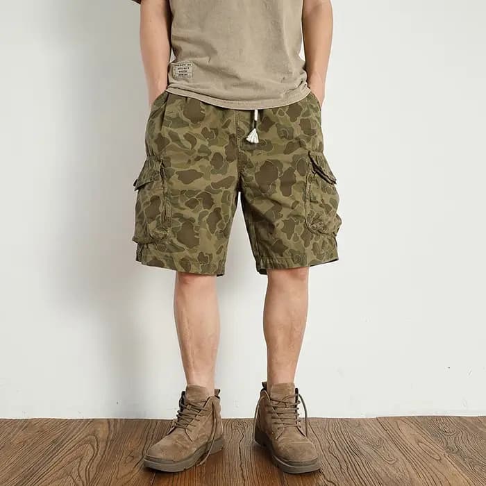Solomon-Pantalon cargo vintage pour homme