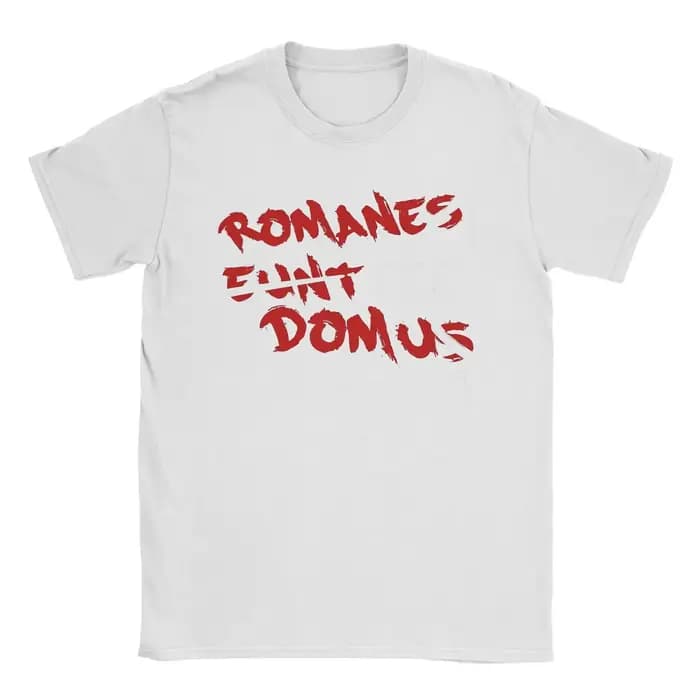 Romanes Eunt Domus T-shirt Monty Python Life of Brian Funny Movie Graphic Print Tee-shirt en coton à manches courtes pour hommes et femmes