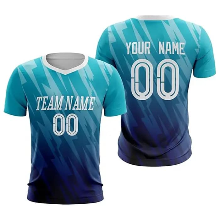 T-shirt avec nom et numéro de l'équipe pour hommes