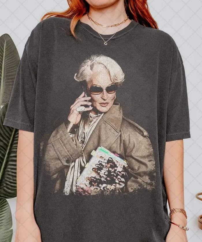 Chemise Miranda Priestly, t-shirt The Devil Wears Prada, t-shirt graphique Fashion Boss Lady, cadeau