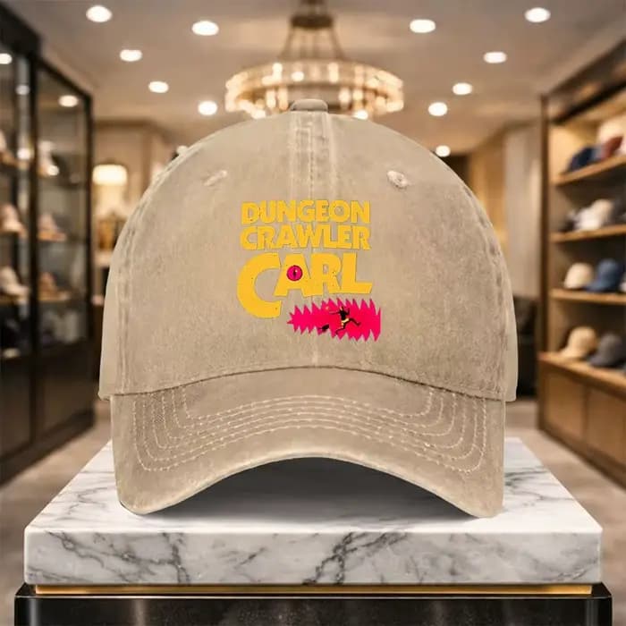 Casquette de baseball polyvalente et décontractée de style Dungeon Crawler Carl