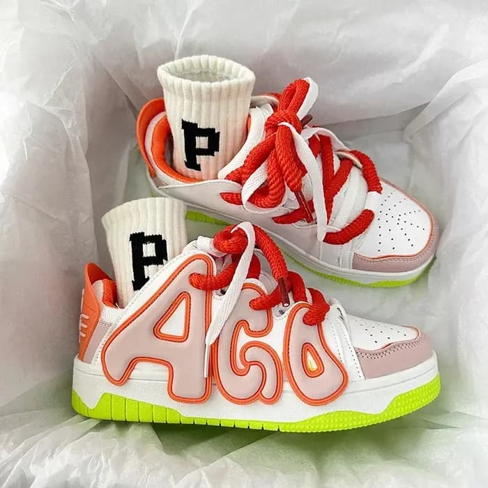 Chaussures de skateboard streetwear hip-hop pour hommes