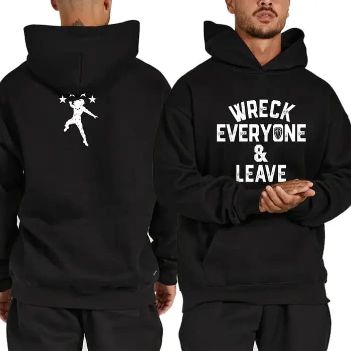 Roman Reigns – sweat à capuche noir pour hommes
