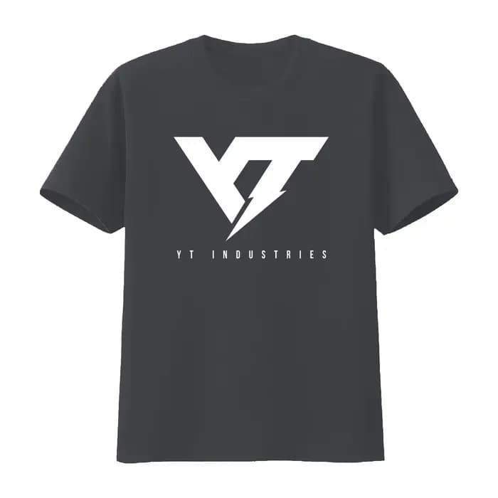 T-shirt imprimé logo Yt Industries pour hommes et femmes – Mode streetwear élégante et respirante – Vêtements