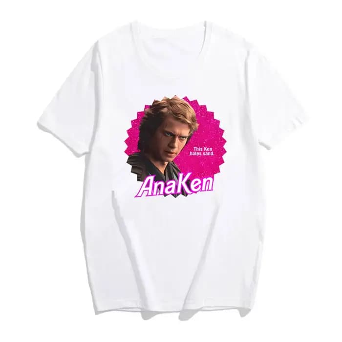 AnaKen-T-shirt graphique drôle Skywalker Anakin