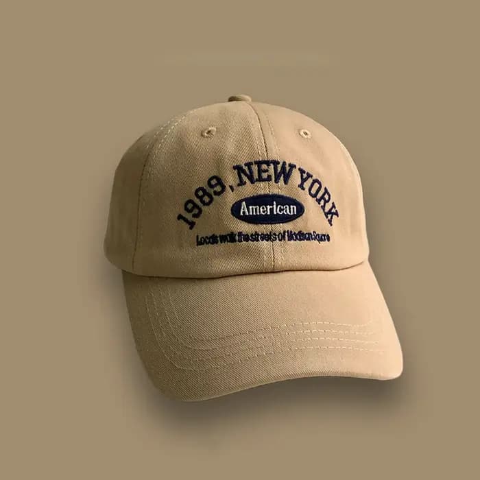 Coréen Rétro Baseball Chapeau Femmes Automne Hiver Polyvalent Ins Rue Lettre Brodé Casquettes D'été Couple Hommes