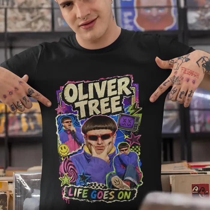 T-shirt rétro Oliver Tree 2026