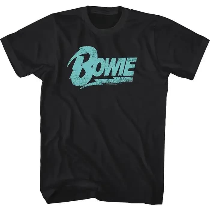 T-shirt imprimé David Bowie Rock High Street à manches courtes Y2k Vintage Tops décontractés Streetwear ample Col rond T-shirts mode unisexe