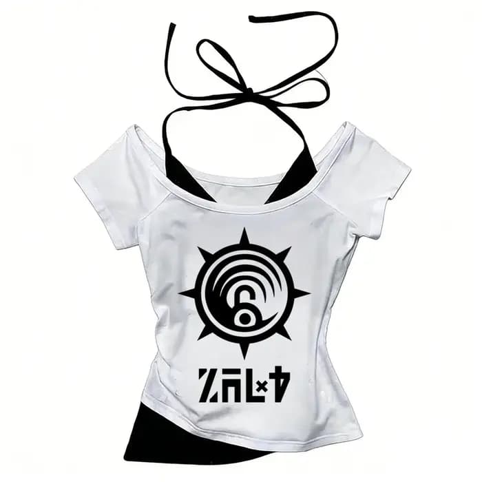 Gachiakuta t-shirt streetwear esthétique pour femme