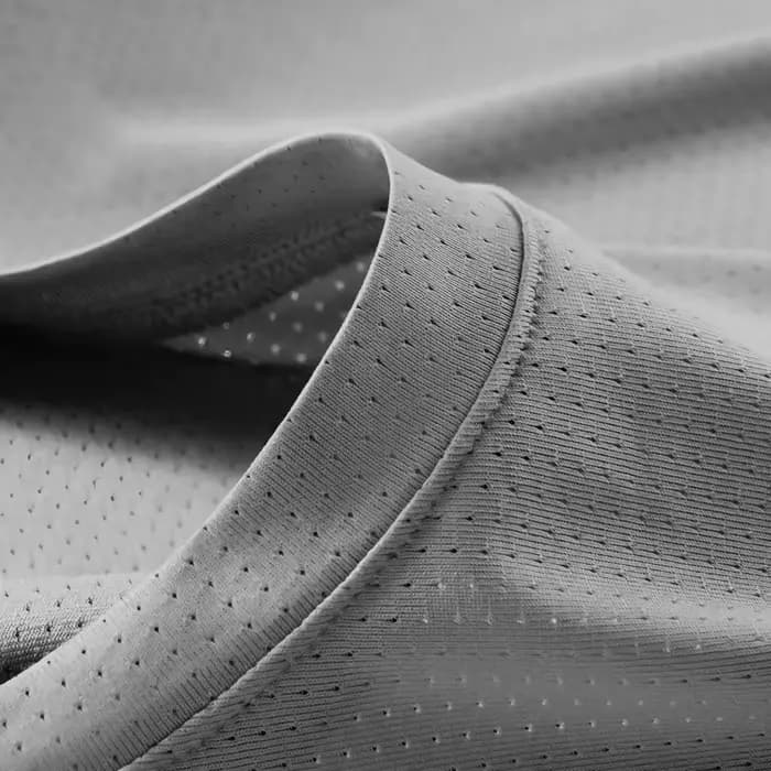 T-shirt à manches courtes en maille verte pour hommes