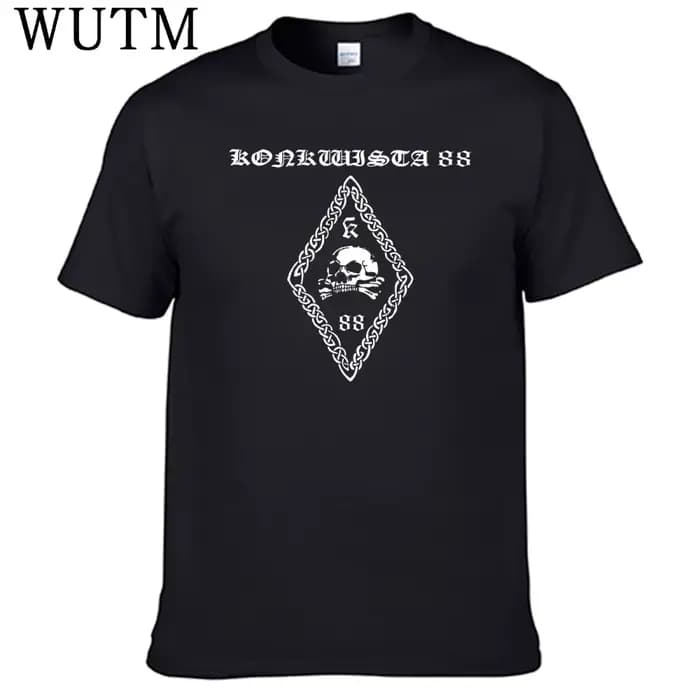 Band Konkwistas 88 t-shirt 100% coton hommes chemise
