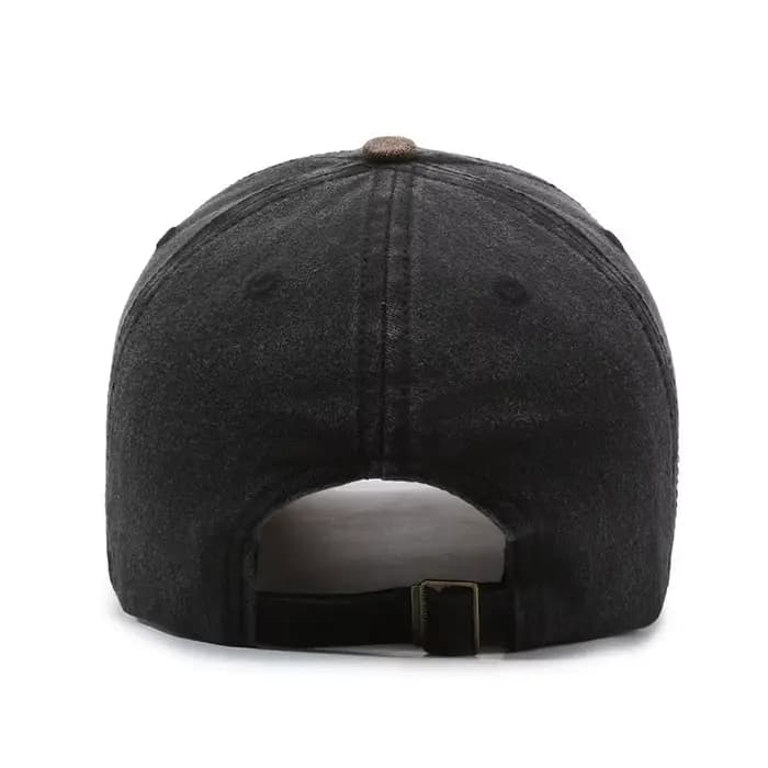 Casquette de baseball FS Green Brown Letter pour hommes
